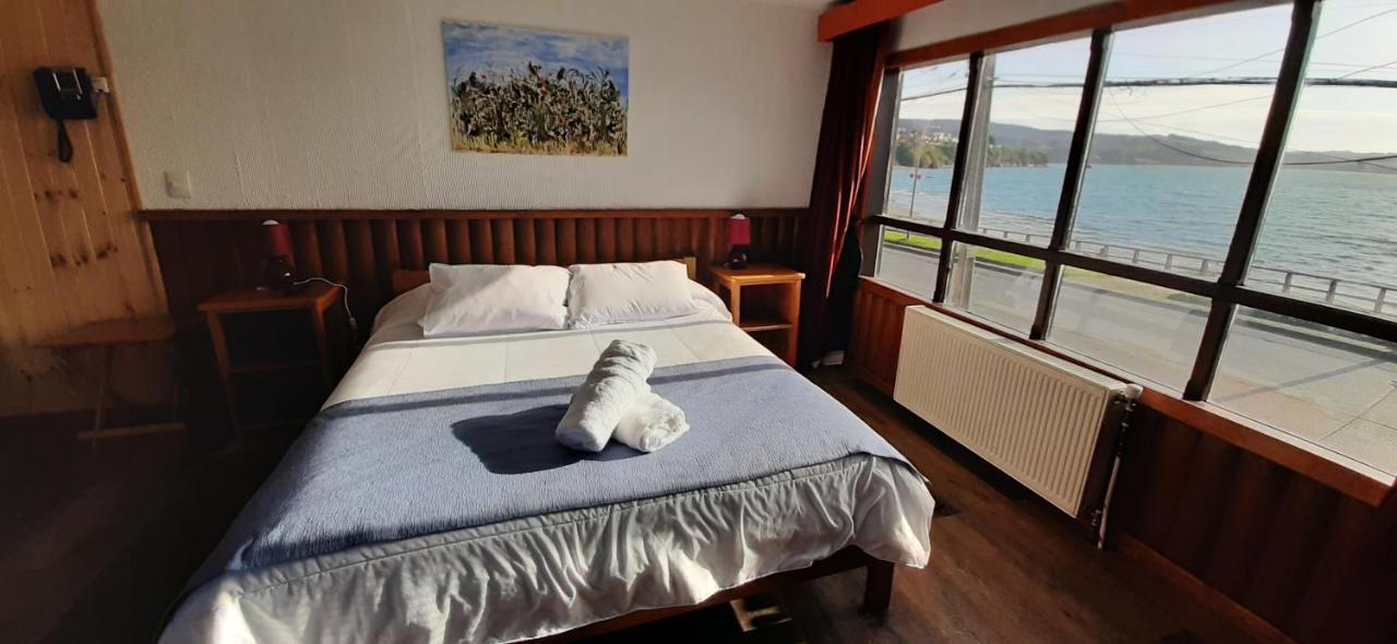 Hostal Vista Al Mar Hct Ancud Ngoại thất bức ảnh