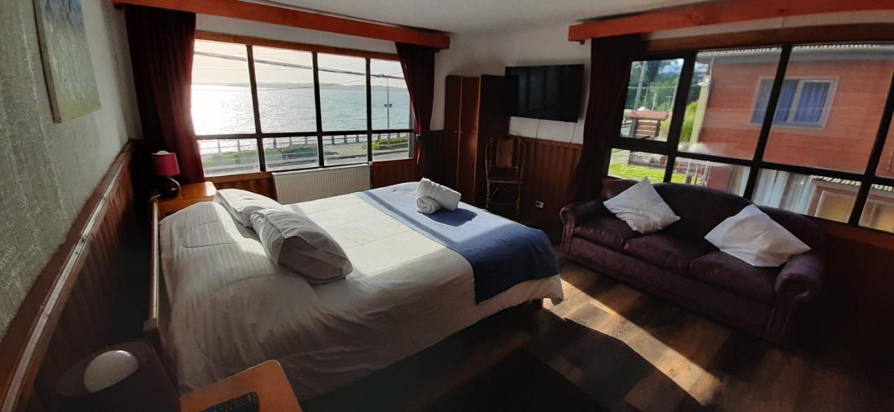 Hostal Vista Al Mar Hct Ancud Ngoại thất bức ảnh